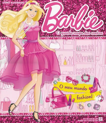 Livro O Guarda Roupa Da Barbie