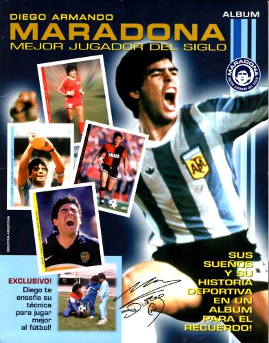 Maradona el mejor jugador del siglo