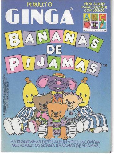 Mini Album Pirulitos Ginga - Bananas de Pijamas