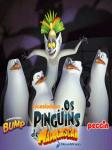Chicle de Bola Bump Os Pingüins de Madagascar