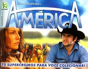Capa do álbum América - Novela