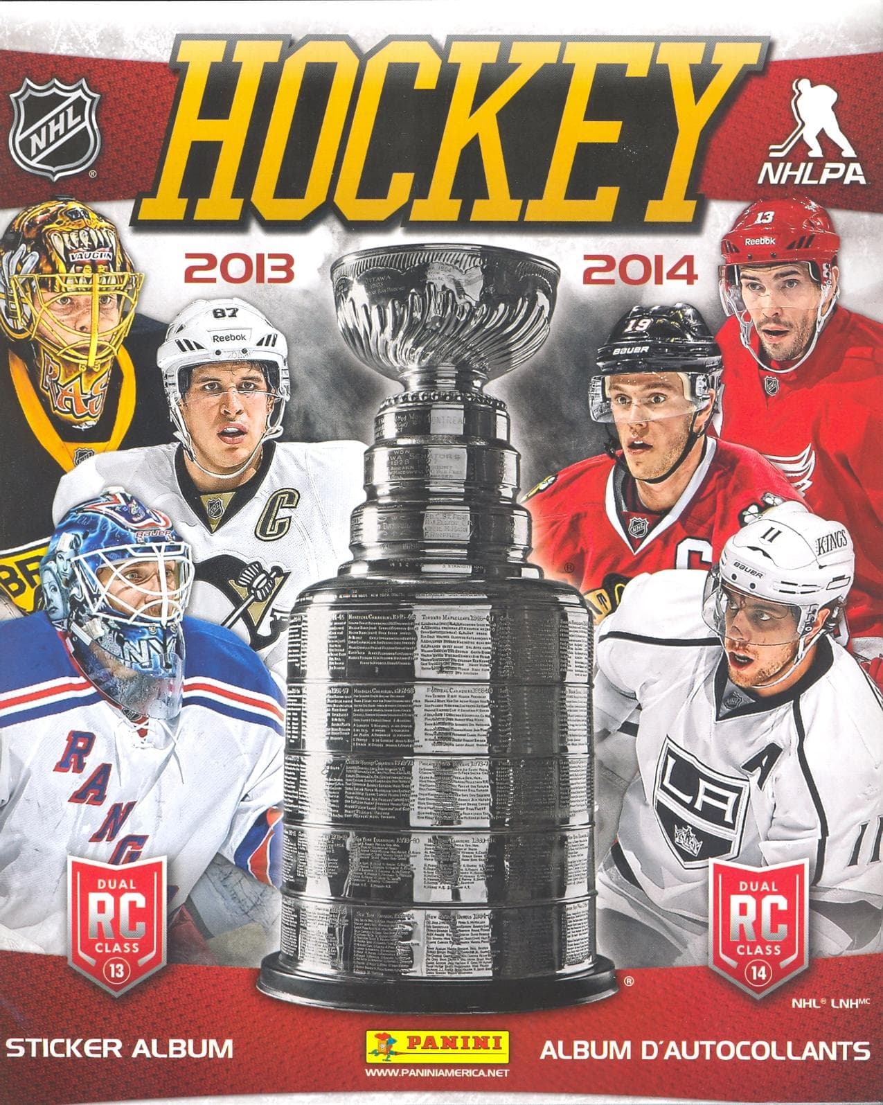 Capa do álbum NHL/LNH Hockey 2013-14