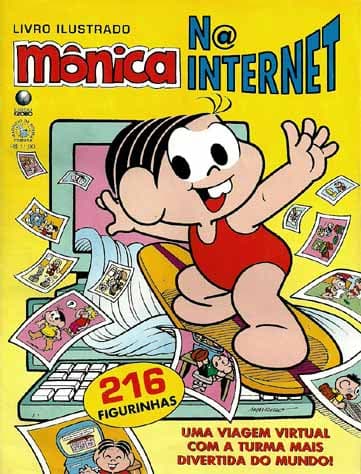 Capa do álbum Mônica na Internet